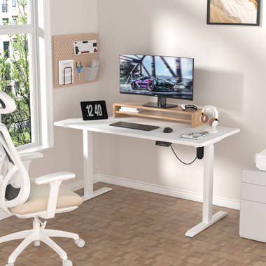 Inbox Zero Aoife Height Adjustable Standing Desk | Wayfair